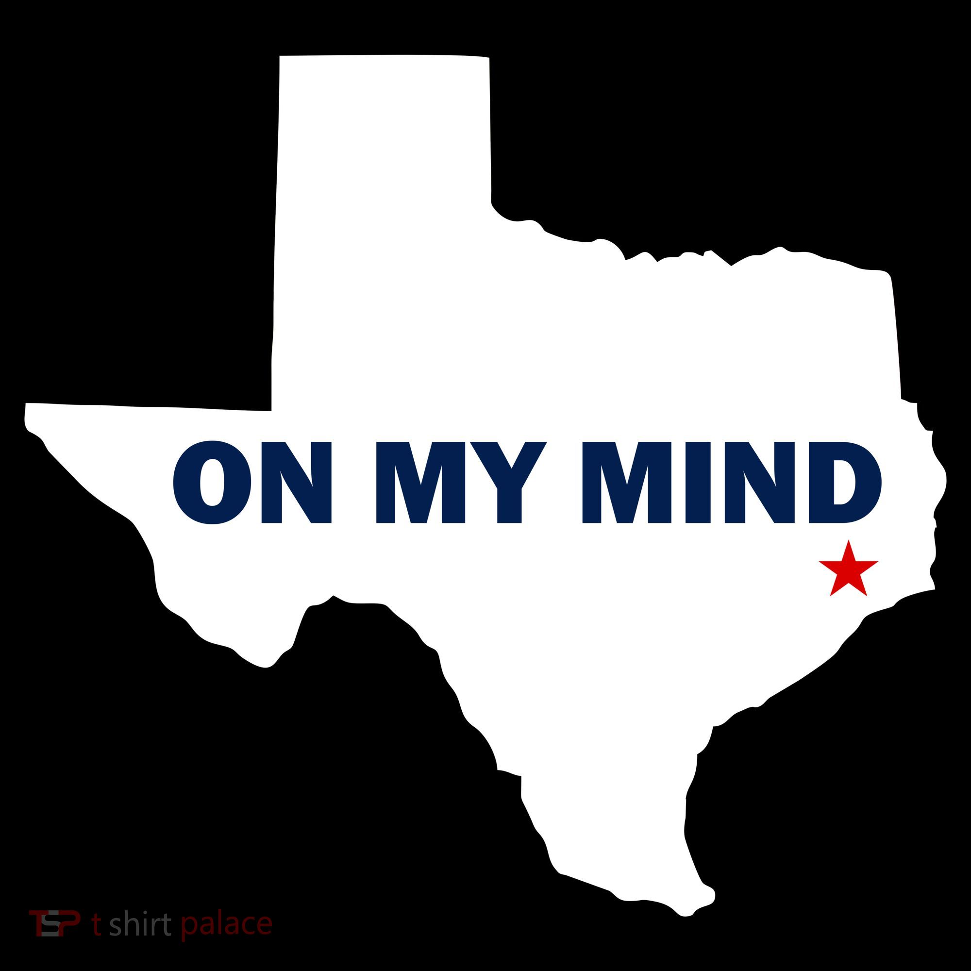 Texas On My Mind Hurricane Harvey Relief Women's Hoodie
