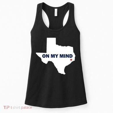 Texas On My Mind Hurricane Harvey Relief Women's Tank Top