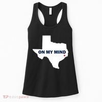Texas On My Mind Hurricane Harvey Relief Women's Tank Top thumb 0