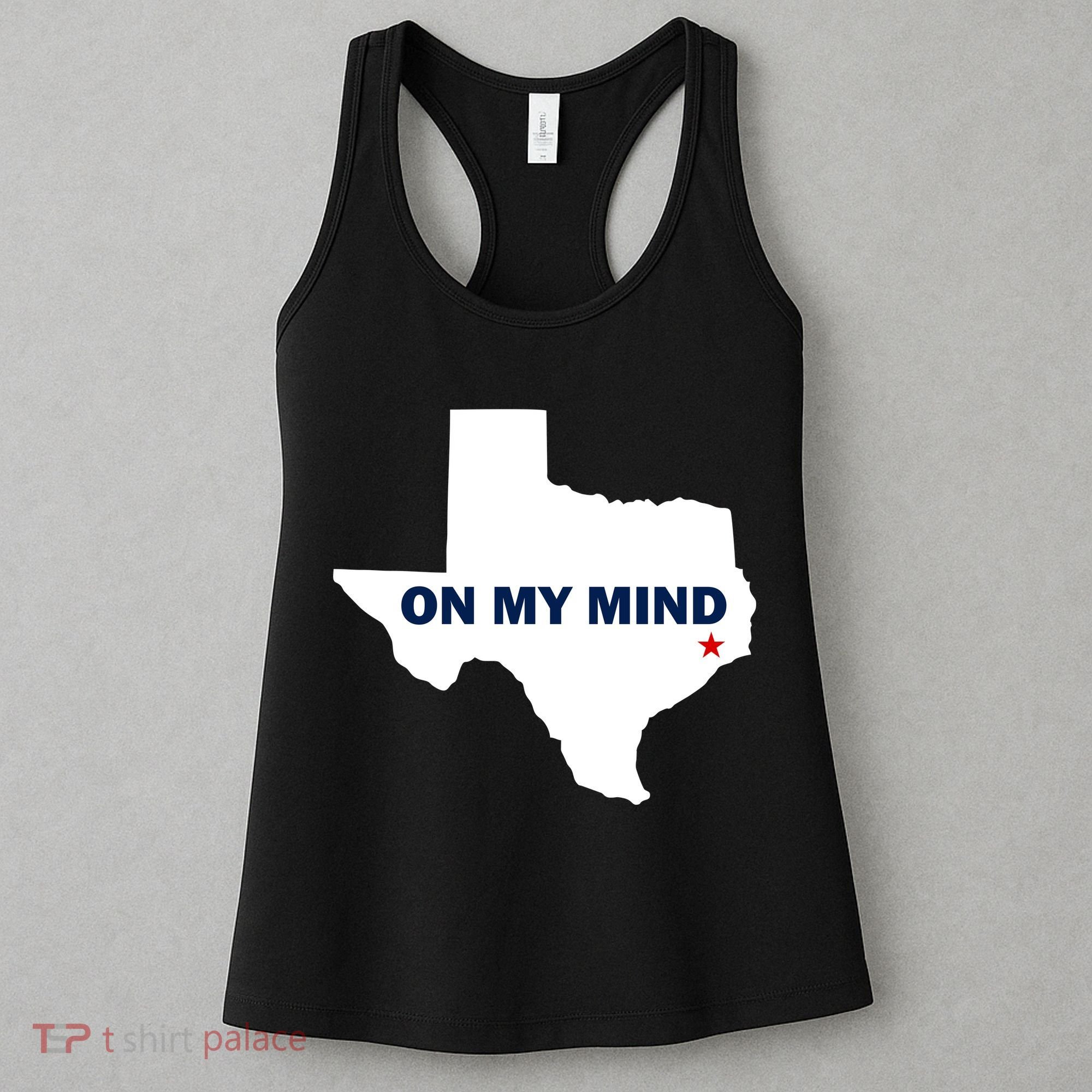 Texas On My Mind Hurricane Harvey Relief Women's Tank Top