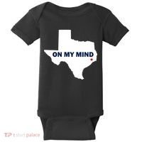Texas On My Mind Hurricane Harvey Relief Baby Bodysuit thumb 0