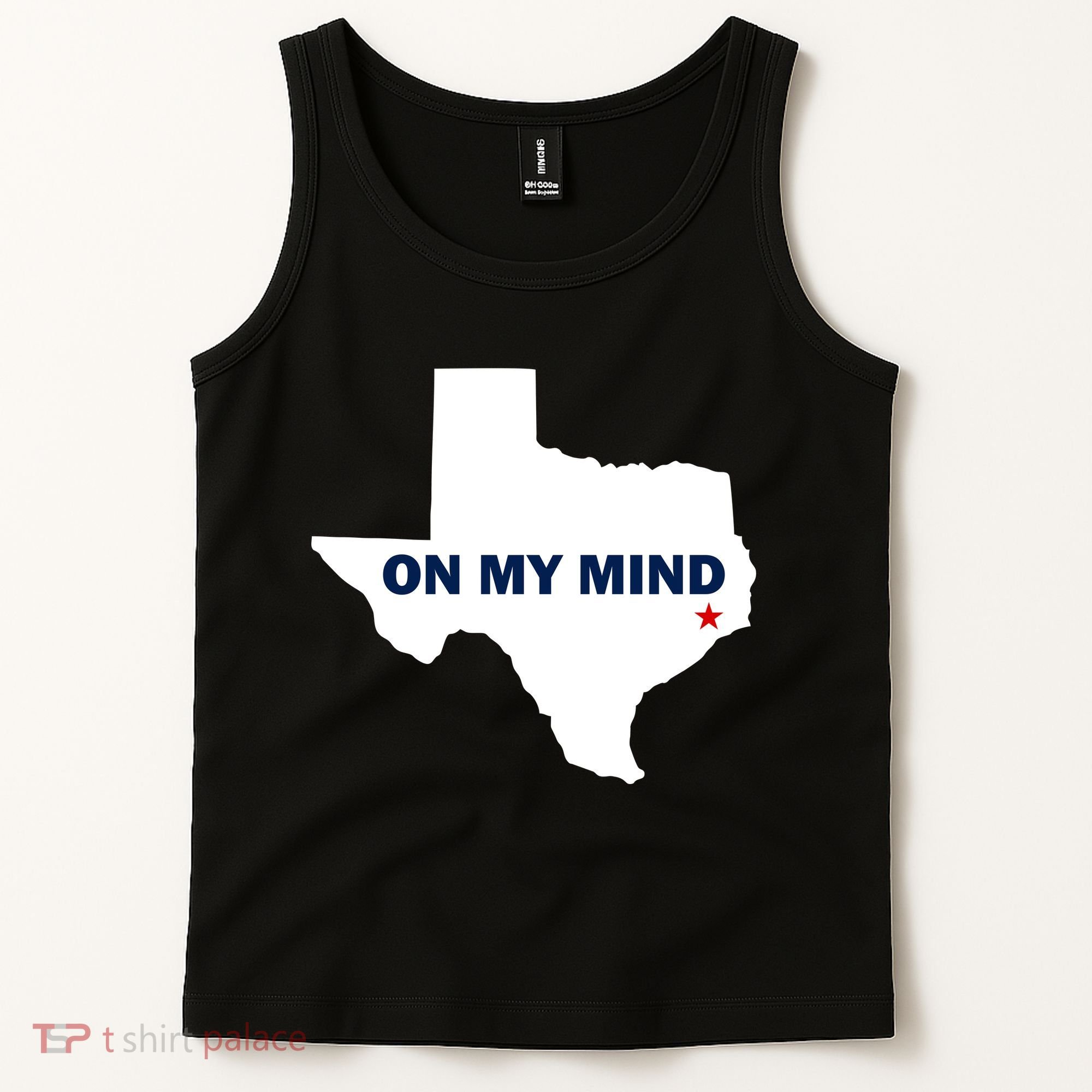 Texas On My Mind Hurricane Harvey Relief Tank Top