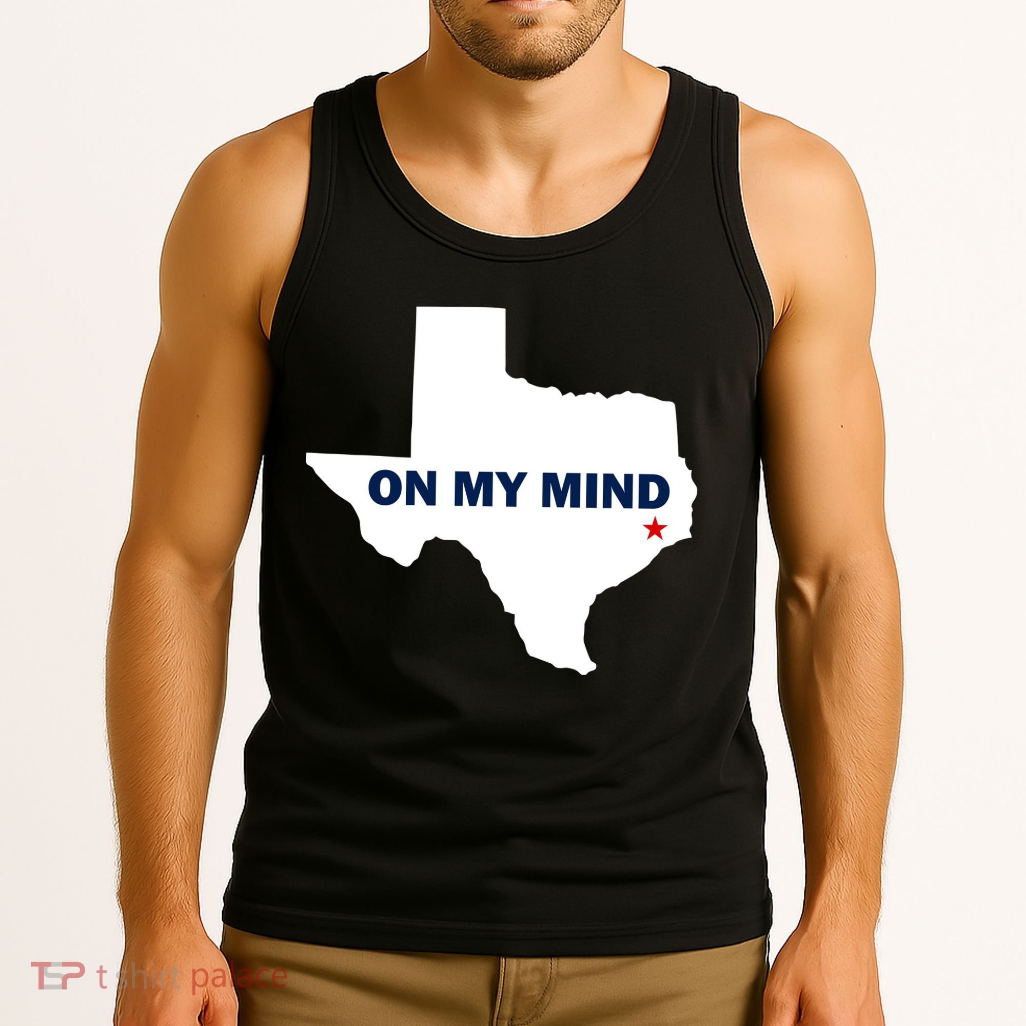 Texas On My Mind Hurricane Harvey Relief Tank Top