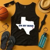 Texas On My Mind Hurricane Harvey Relief Tank Top thumb 4