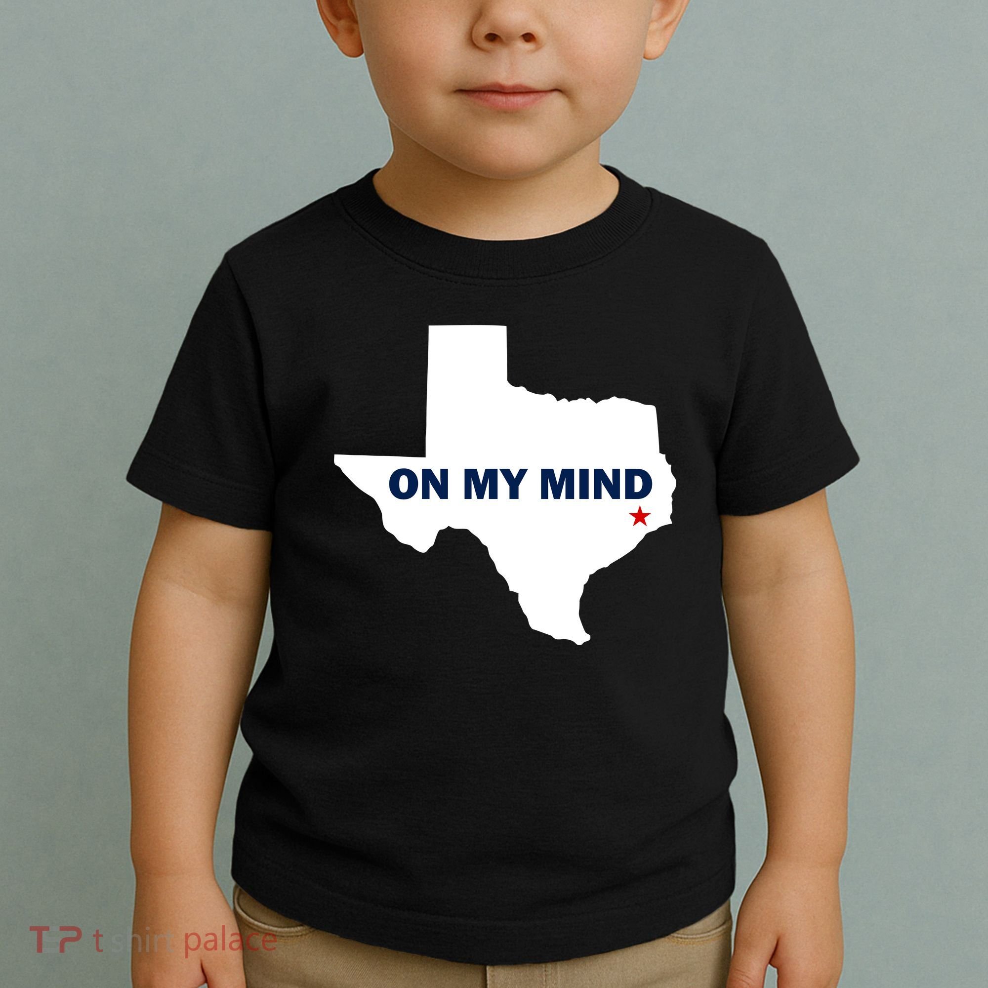 Texas On My Mind Hurricane Harvey Relief Toddler T-Shirt