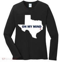 Texas On My Mind Hurricane Harvey Relief Women's Long Sleeve Shirt thumb 0