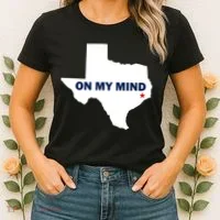 Texas On My Mind Hurricane Harvey Relief Women's T-Shirt thumb 2