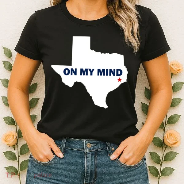 Texas On My Mind Hurricane Harvey Relief Women's T-Shirt