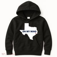 Texas On My Mind Hurricane Harvey Relief Kids Hoodie thumb 0