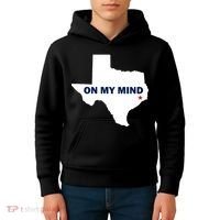 Texas On My Mind Hurricane Harvey Relief Kids Hoodie thumb 4