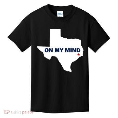 Texas On My Mind Hurricane Harvey Relief Kids T-Shirt
