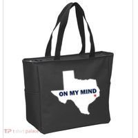 Texas On My Mind Hurricane Harvey Relief Tote Bag thumb 2