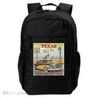 Texas Road Trip Route 66 Classic Car Backpack thumb 0