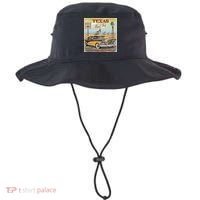 Texas Road Trip Route 66 Classic Car Bucket Hat thumb 0