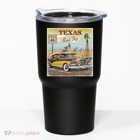 Texas Road Trip Route 66 Classic Car Tumbler thumb 0