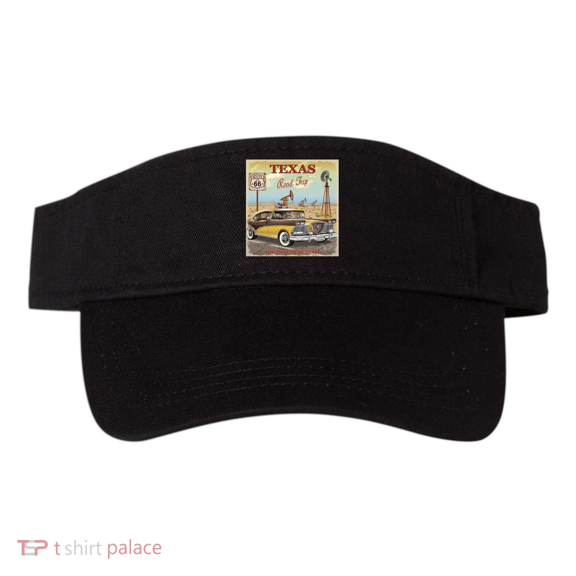 Texas Road Trip Route 66 Classic Car Visor