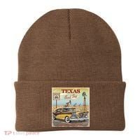 Texas Road Trip Route 66 Classic Car Beanie thumb 0