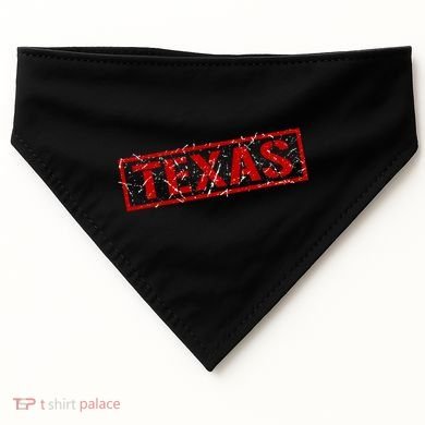 Texas Stamp of Approval Distressed USA-Made Doggie Bandana