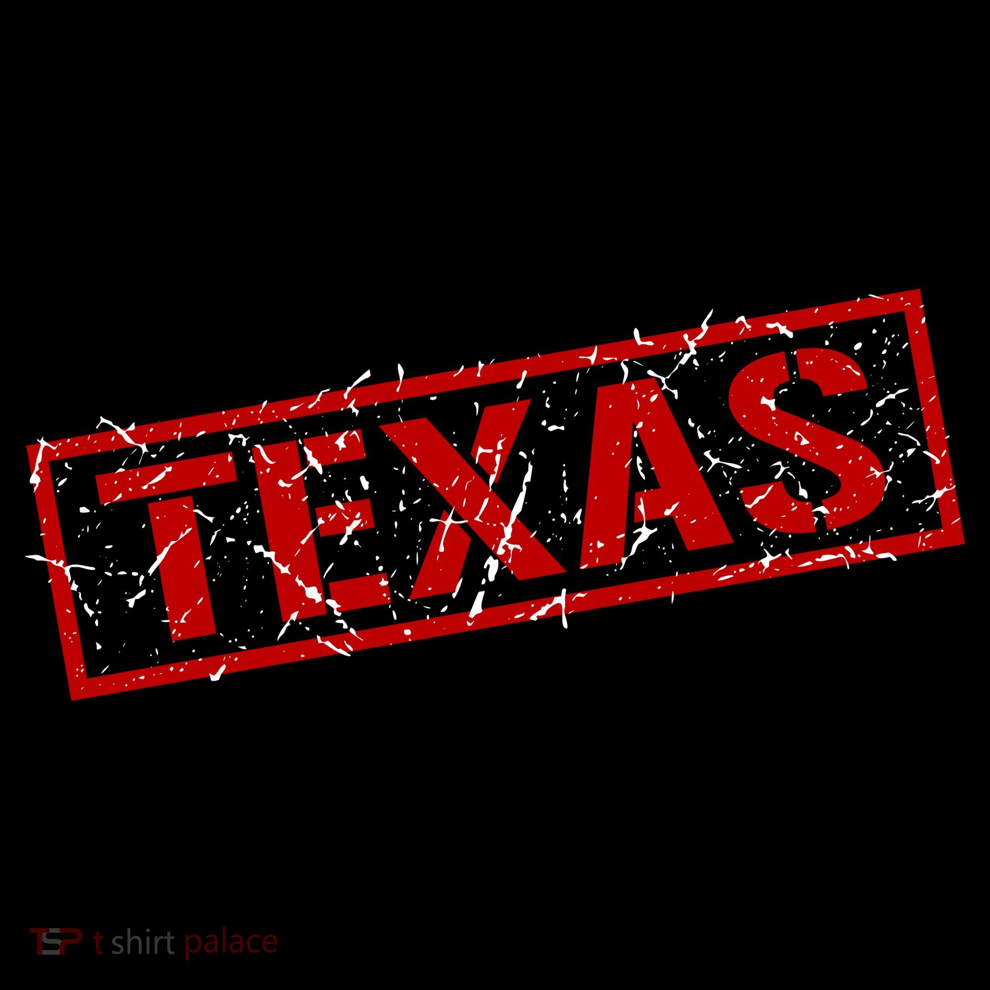Texas Stamp of Approval Distressed T-Shirt