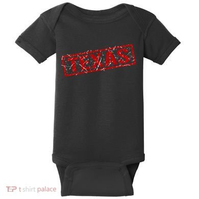 Texas Stamp of Approval Distressed Baby Bodysuit