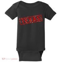 Texas Stamp of Approval Distressed Baby Bodysuit thumb 0