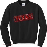 Texas Stamp of Approval Distressed Kids Sweatshirt thumb 0