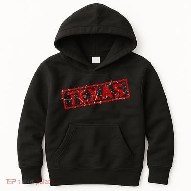 Texas Stamp of Approval Distressed Kids Hoodie