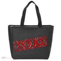 Texas Stamp of Approval Distressed Tote Bag thumb 0