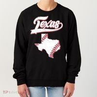 Texas State Baseball Fan Women's Sweatshirt thumb 0
