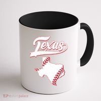 Texas State Baseball Fan Coffee Mug thumb 1