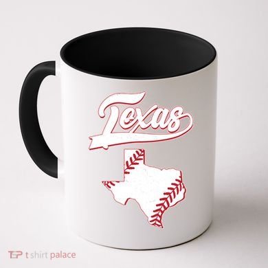 Texas State Baseball Fan Coffee Mug