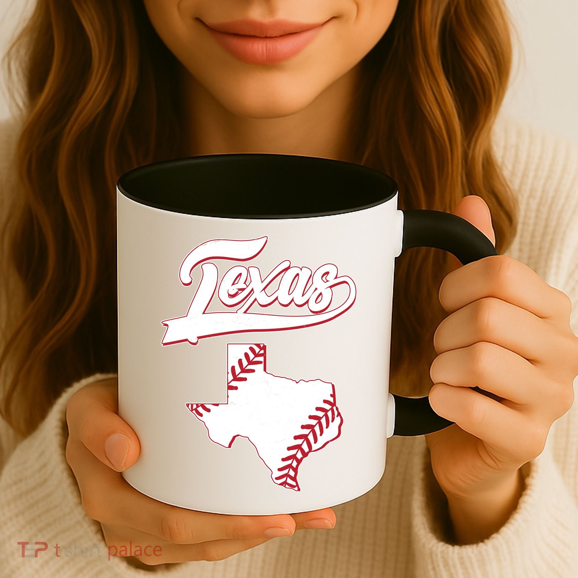 Texas State Baseball Fan Coffee Mug