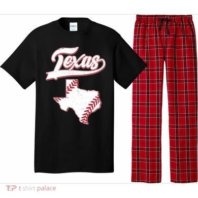 Texas State Baseball Fan Pajama Set