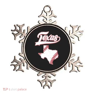 Texas State Baseball Fan Ornament