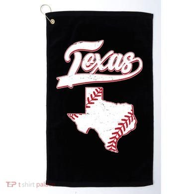 Texas State Baseball Fan Golf Towel