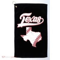 Texas State Baseball Fan Golf Towel thumb 0