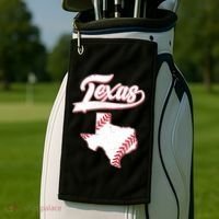 Texas State Baseball Fan Golf Towel thumb 2