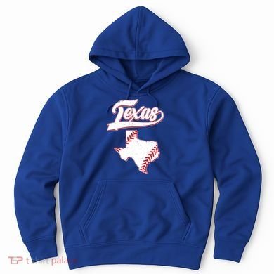 Texas State Baseball Fan Hoodie