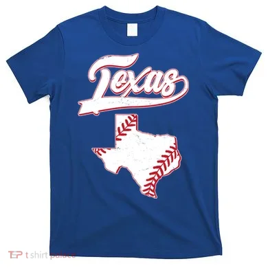 Texas State Baseball Fan T-Shirt
