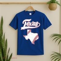 Texas State Baseball Fan T-Shirt thumb 2