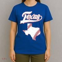 Texas State Baseball Fan T-Shirt thumb 4
