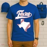 Texas State Baseball Fan T-Shirt thumb 6