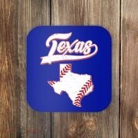 Texas State Baseball Fan Coaster thumb 0