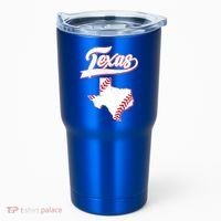 Texas State Baseball Fan Tumbler thumb 0