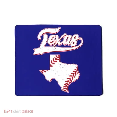 Texas State Baseball Fan Mousepad