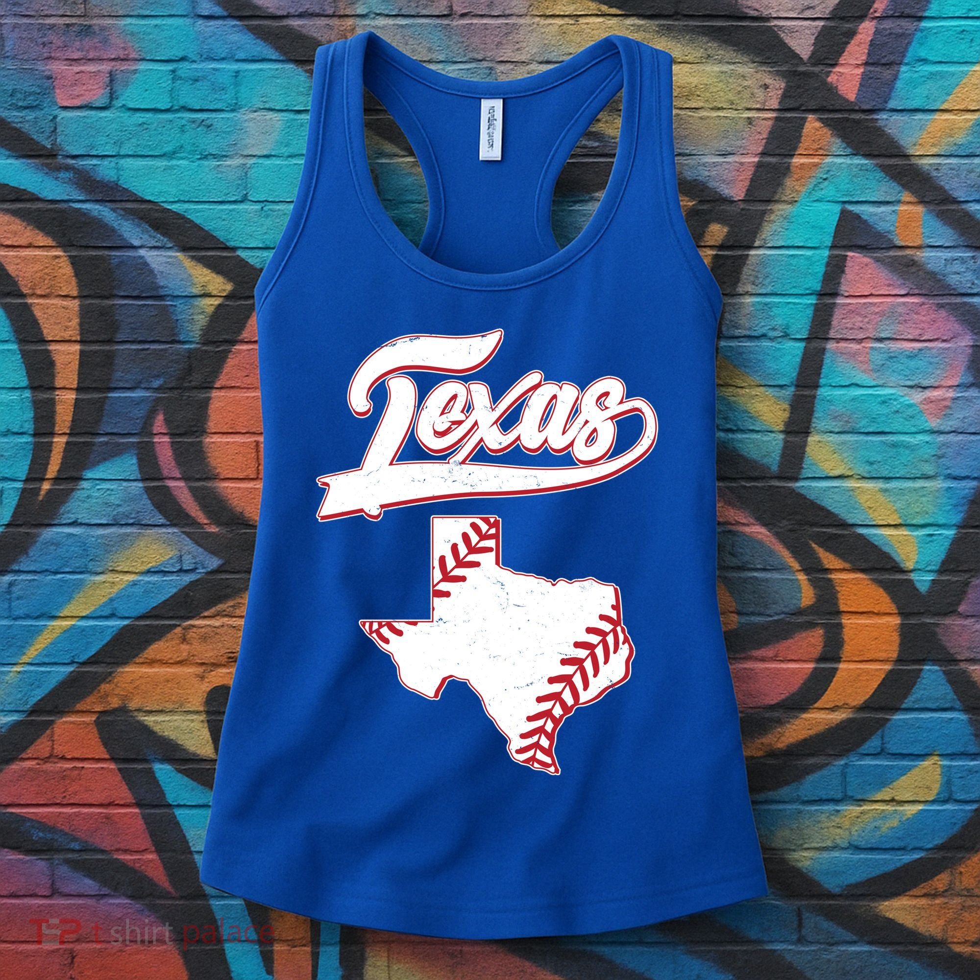 Texas State Baseball Fan Women's Tank Top