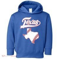 Texas State Baseball Fan Toddler Hoodie thumb 0
