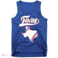 Texas State Baseball Fan Tank Top thumb 0