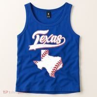 Texas State Baseball Fan Tank Top thumb 2