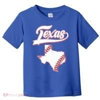 Texas State Baseball Fan Toddler T-Shirt thumb 0